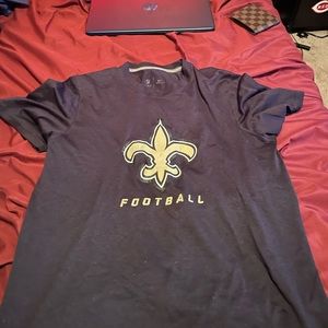Old and worn NFL saints shirt adult small